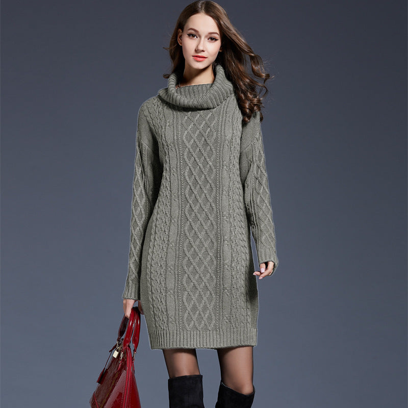 Maeve Women's Jumper Dress - Longline Acrylic-Knit