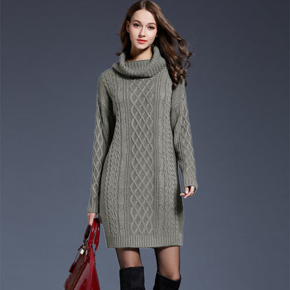 Maeve Women's Jumper Dress - Longline Acrylic-Knit