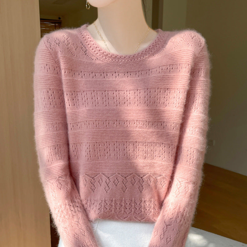 Maeve Women's Knitted Jumper - Wool-Blend Relaxed-Fit