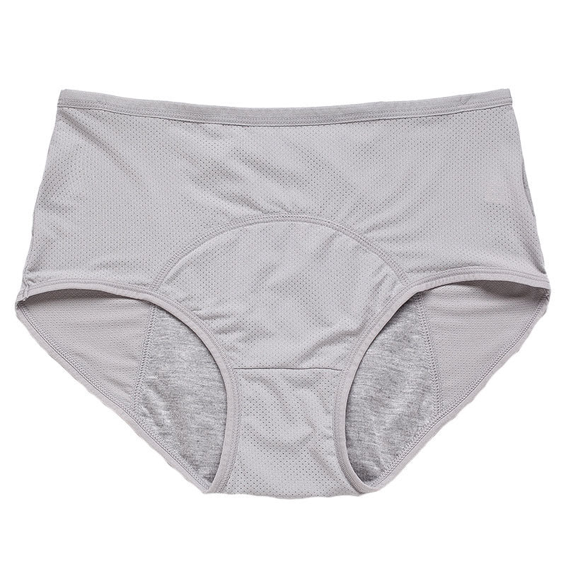 Period Underwear Women Leak Proof High Waist Briefs, Breathable Cotton, Absorbent