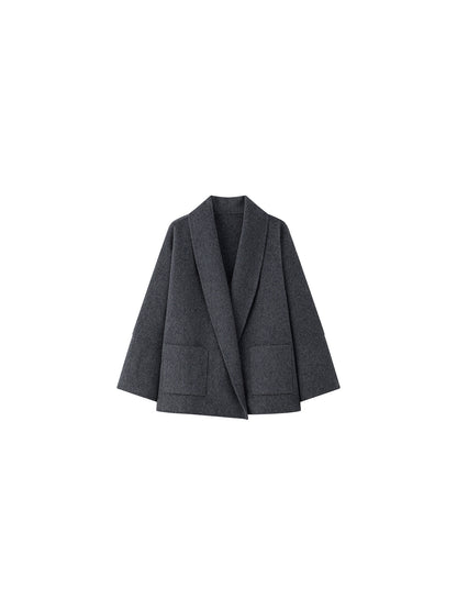 Maeve Women's Wool Coat - Longline Autumn-Weight