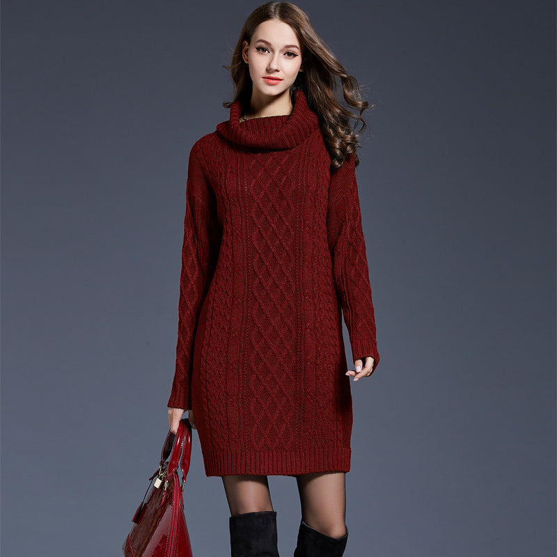 Maeve Women's Jumper Dress - Longline Acrylic-Knit