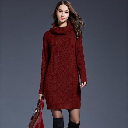 Maeve Women's Jumper Dress - Longline Acrylic-Knit