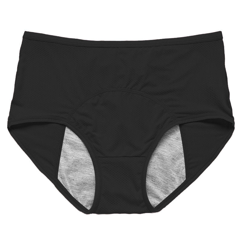 Period Underwear Women Leak Proof High Waist Briefs, Breathable Cotton, Absorbent