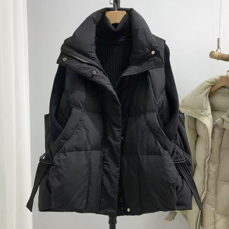 Maeve Women's Coat - Zip-Up High-Neck