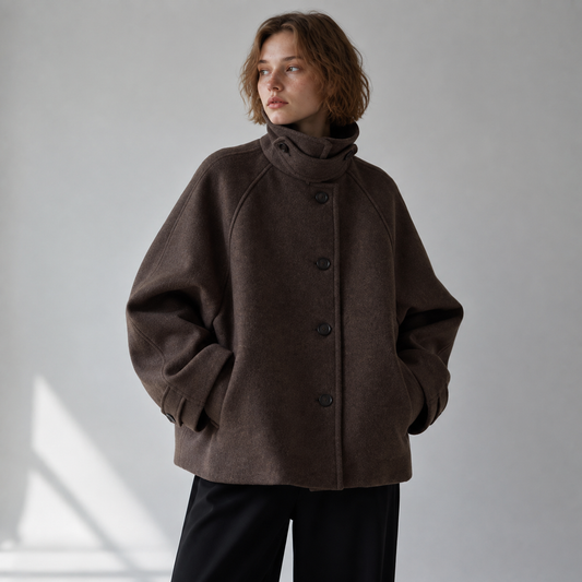 Maeve Women's Wool Coat - Autumn-Weight