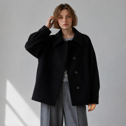 Maeve Women's Wool Coat - Autumn-Weight