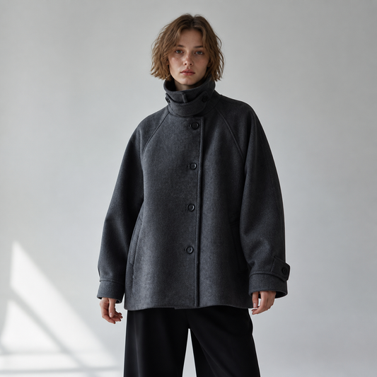 Maeve Women's Wool Coat - Autumn-Weight