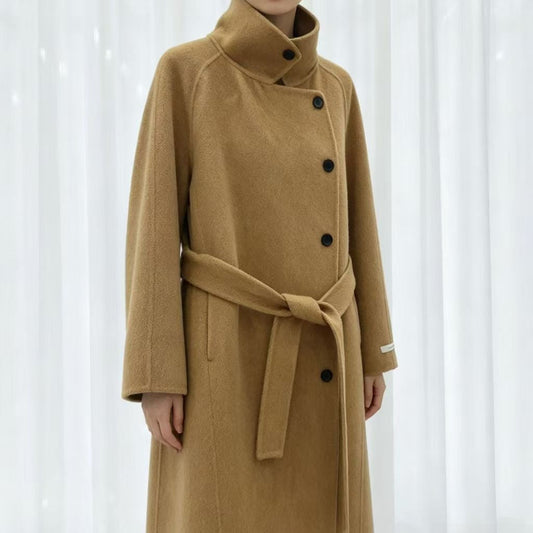 Maeve & Co Women's Wool Blend Coat - Long & Relaxed Fit