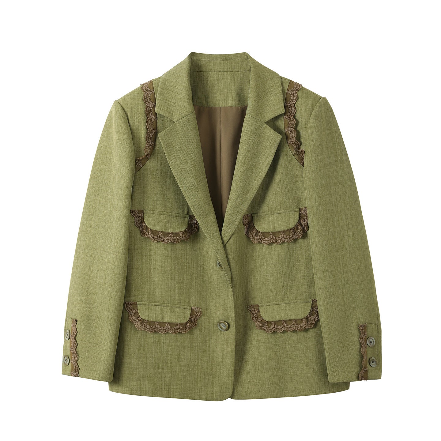 Maeve Women's Blazer - Tailored Oversized Vintage Long-Sleeve Relaxed-Fit
