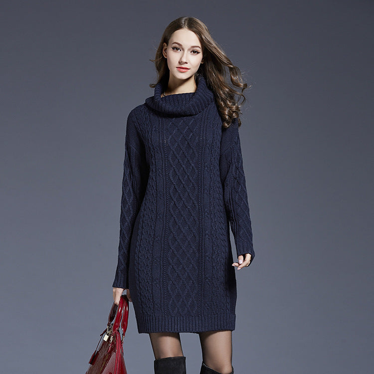 Maeve Women's Jumper Dress - Longline Acrylic-Knit