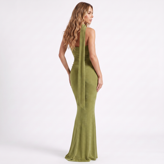 Womens Dress Green - back