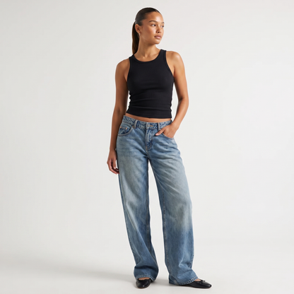 Washed blue - front