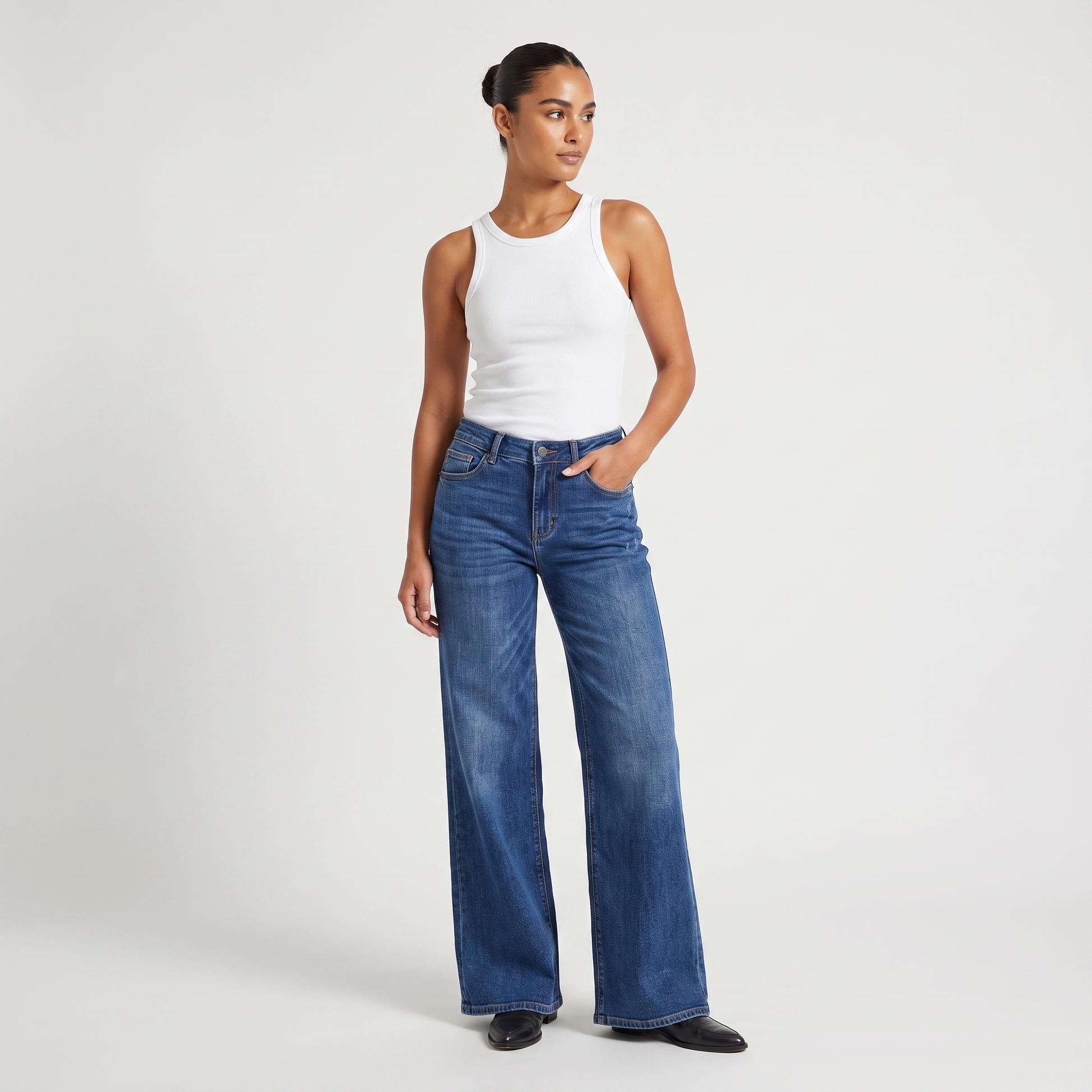 Vintage blue - front
