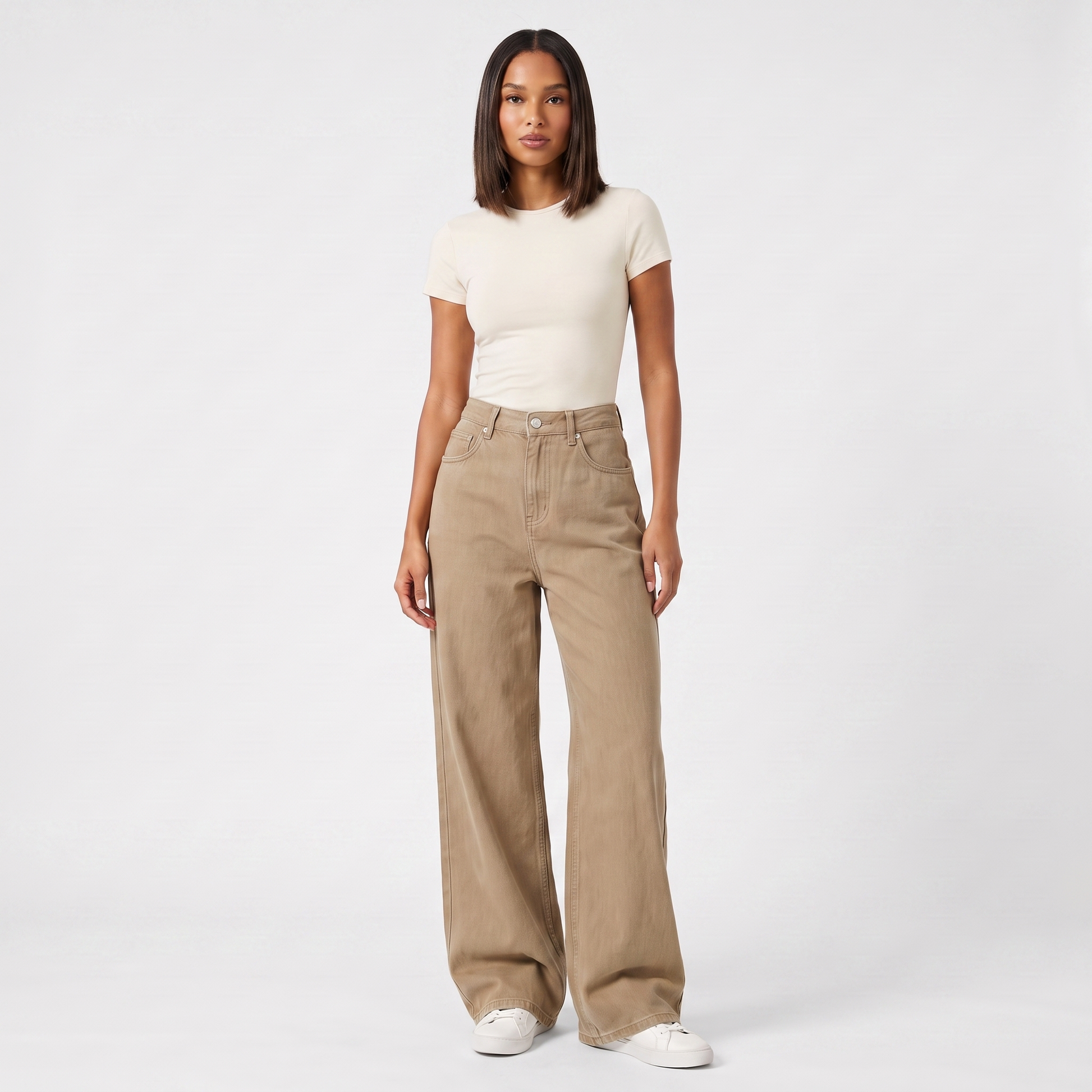 Khaki extended length - hero
