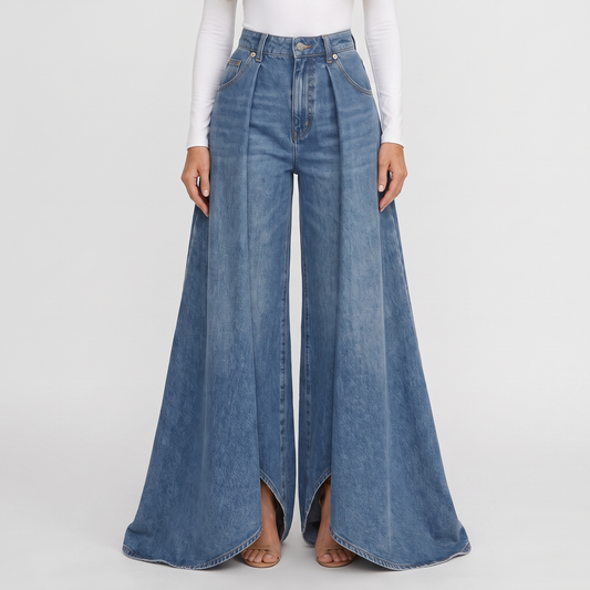 Blue - waist down detail