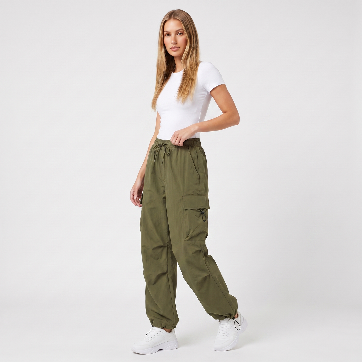 Olive Green - three quarter