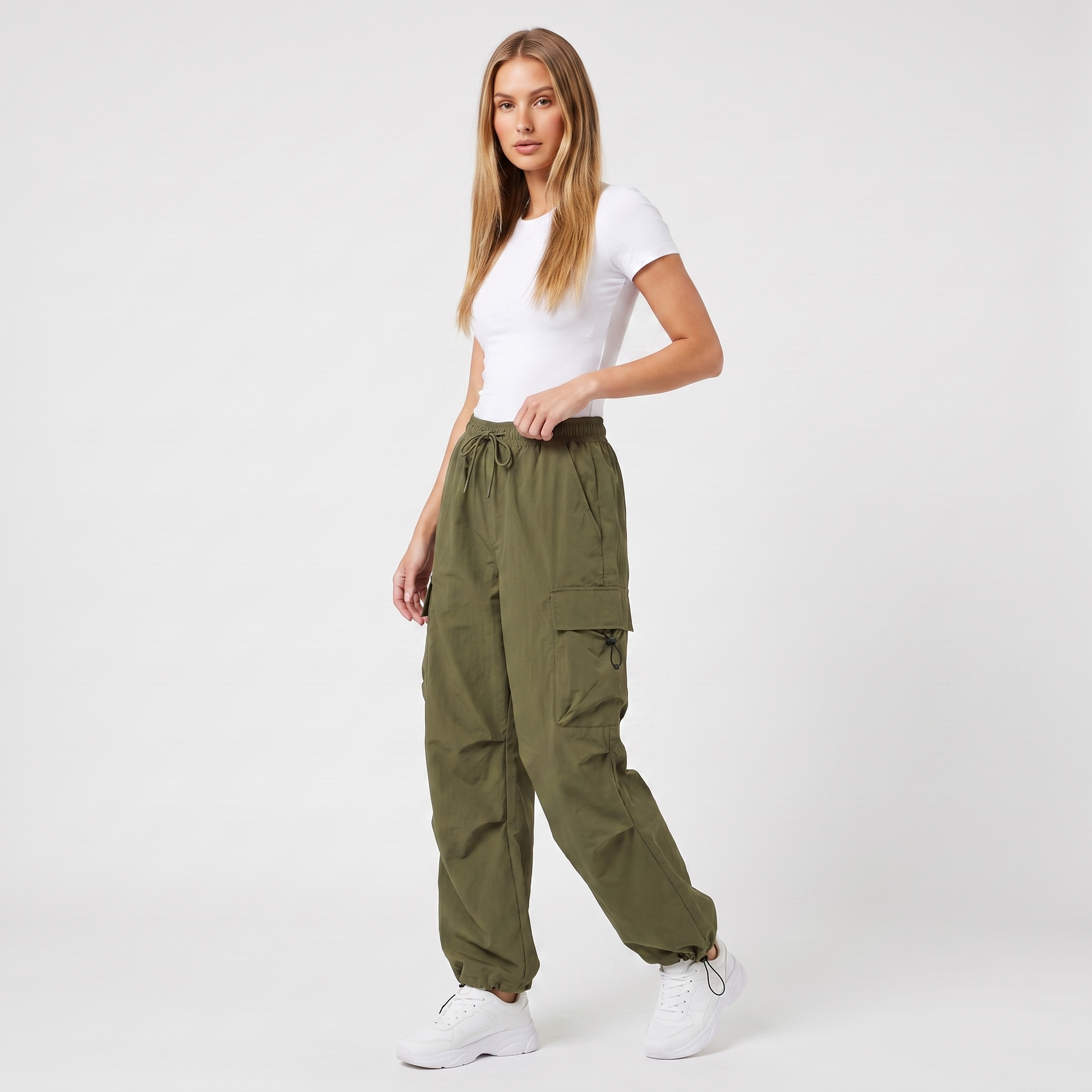 Olive Green - three quarter