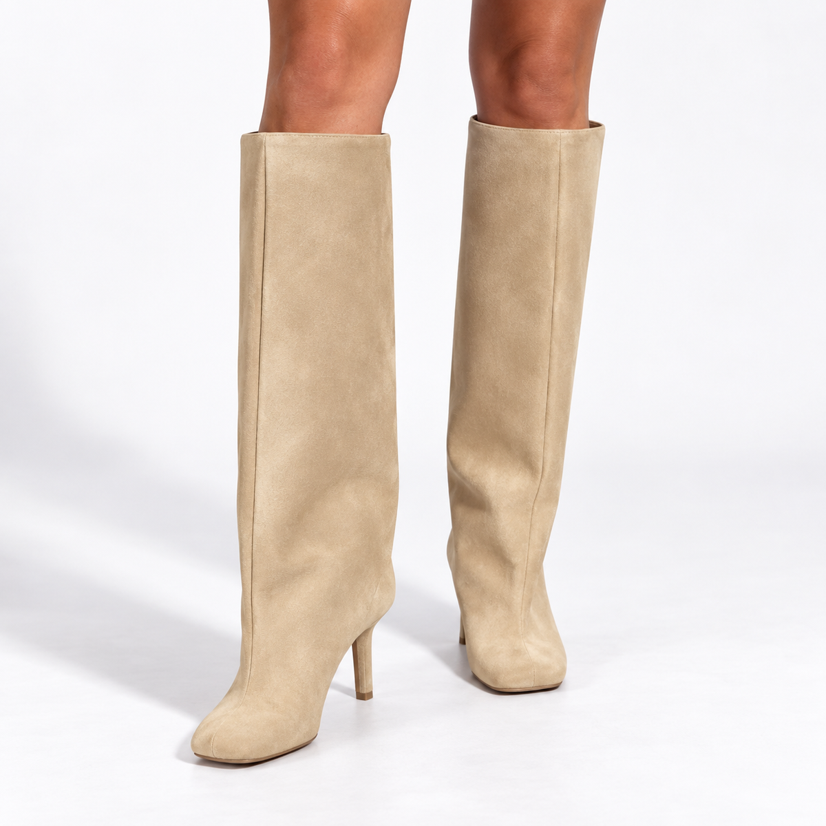 Women's apricot front boots, catalogue view