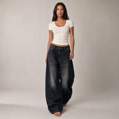 Wide-Leg Pants – black – variant hero
