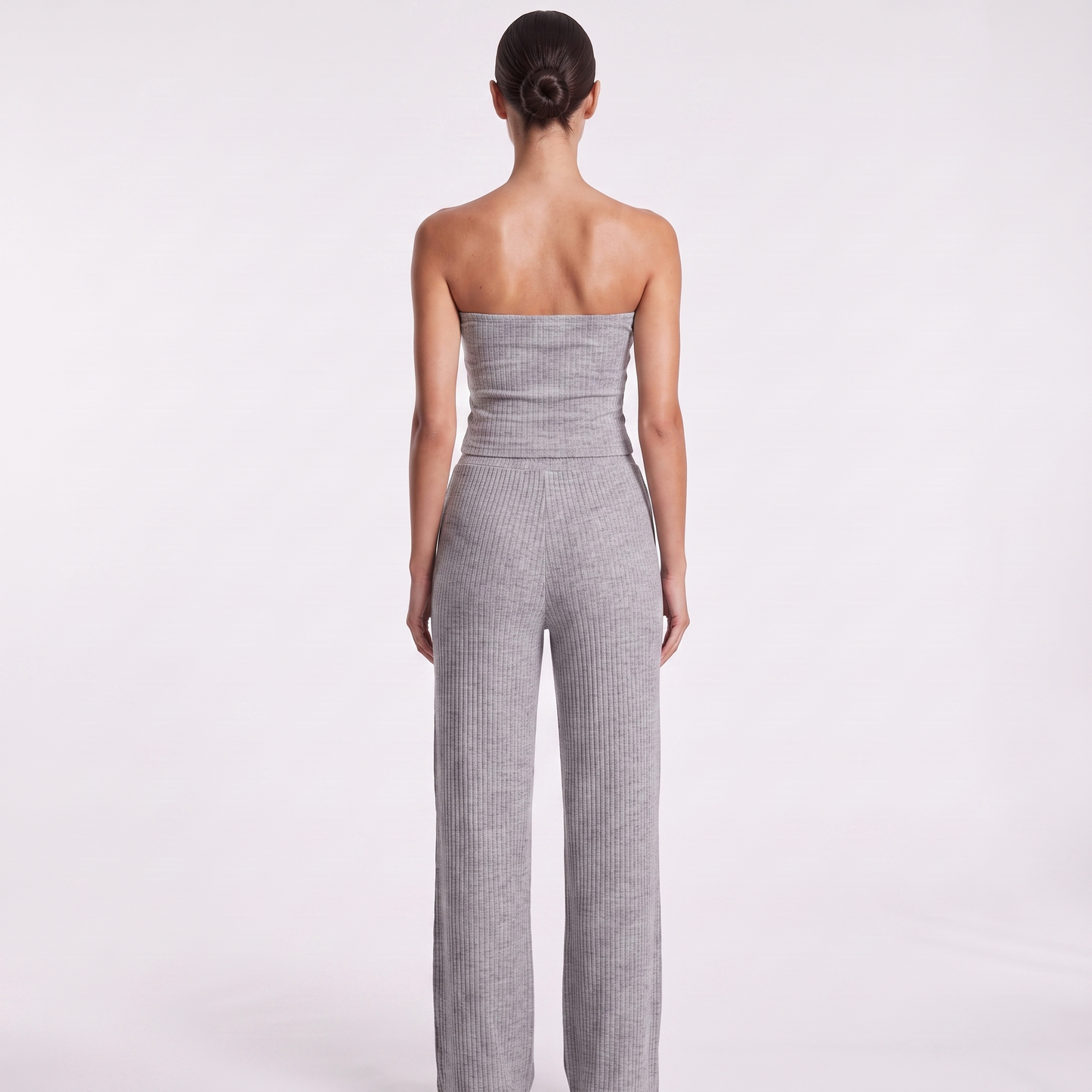 Grey, back view