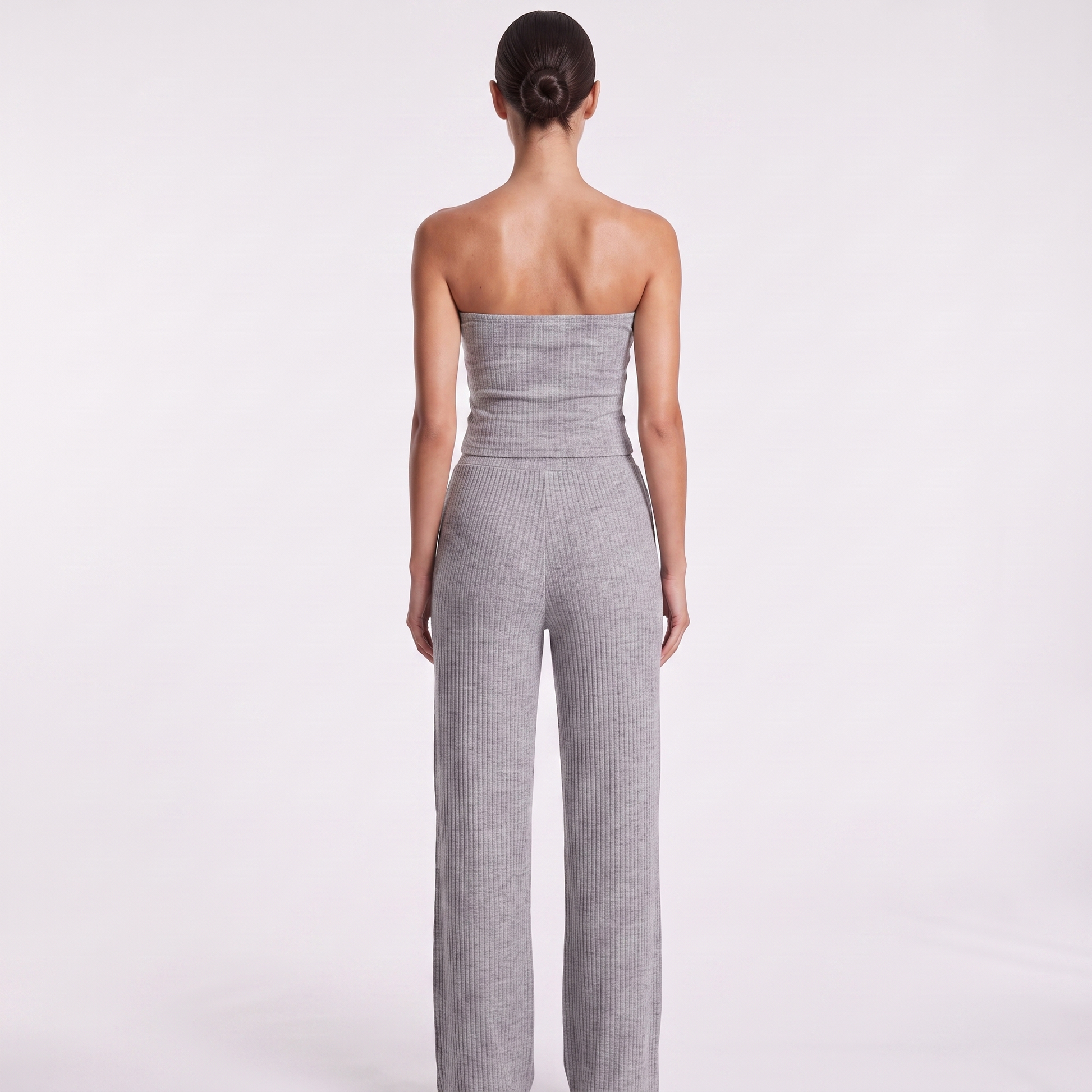 Grey, back view