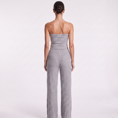 Grey, back view