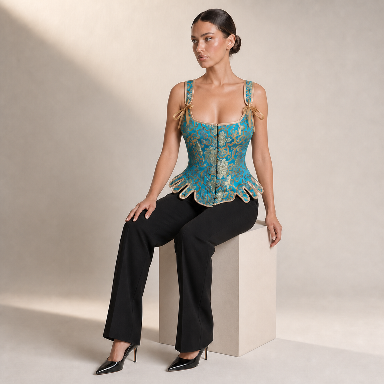 blue-seated